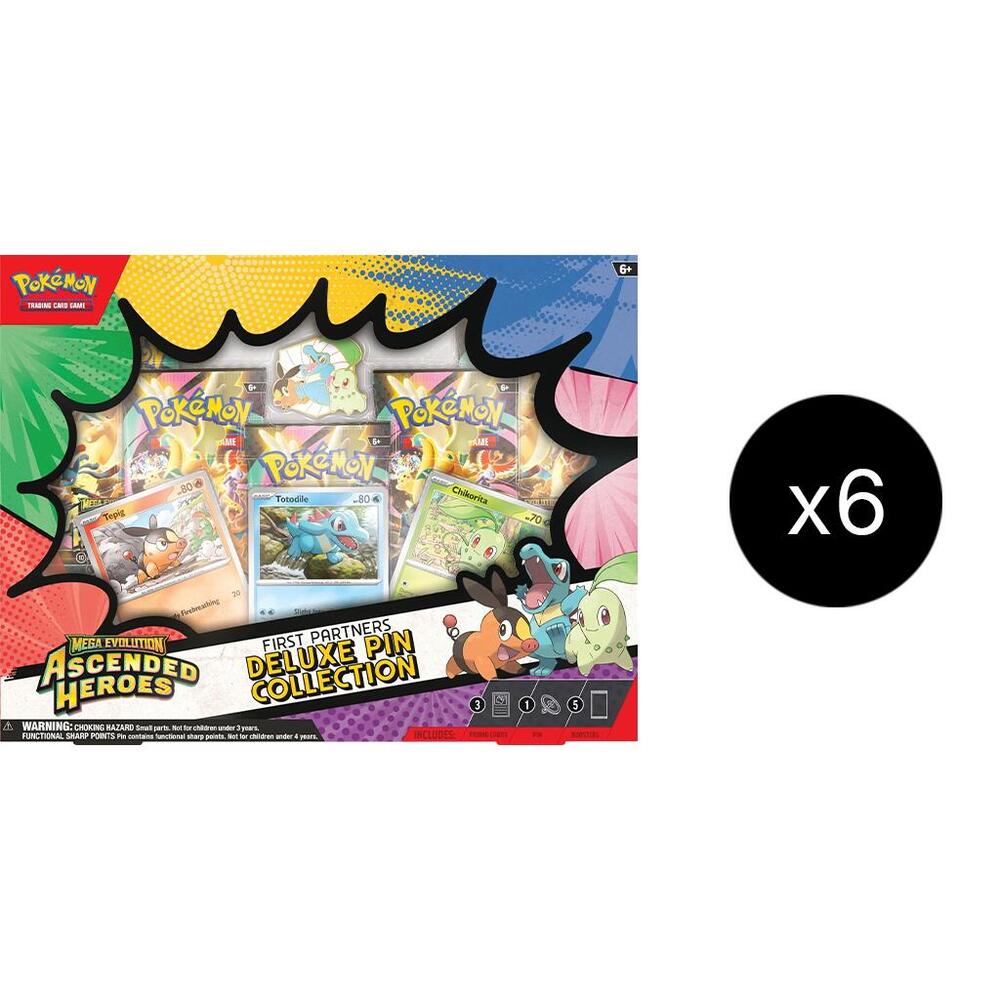 Ascended Heroes First Partners Deluxe Pin Collection
