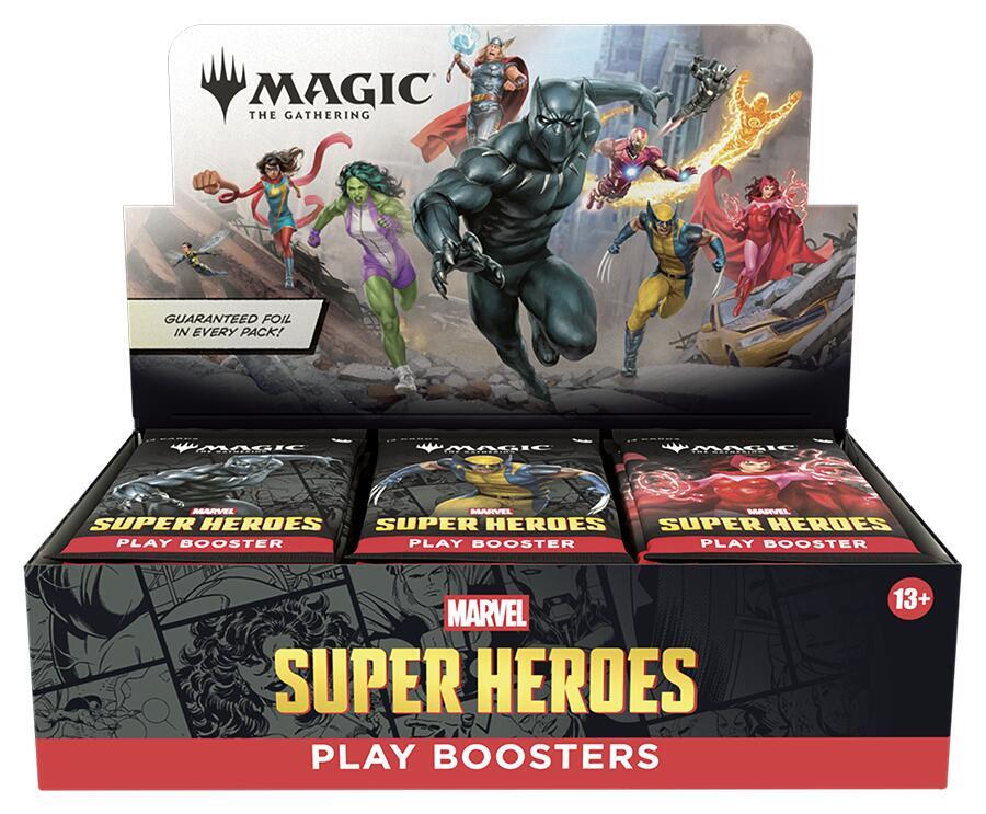 MTG Marvel Super Heroes Play Booster