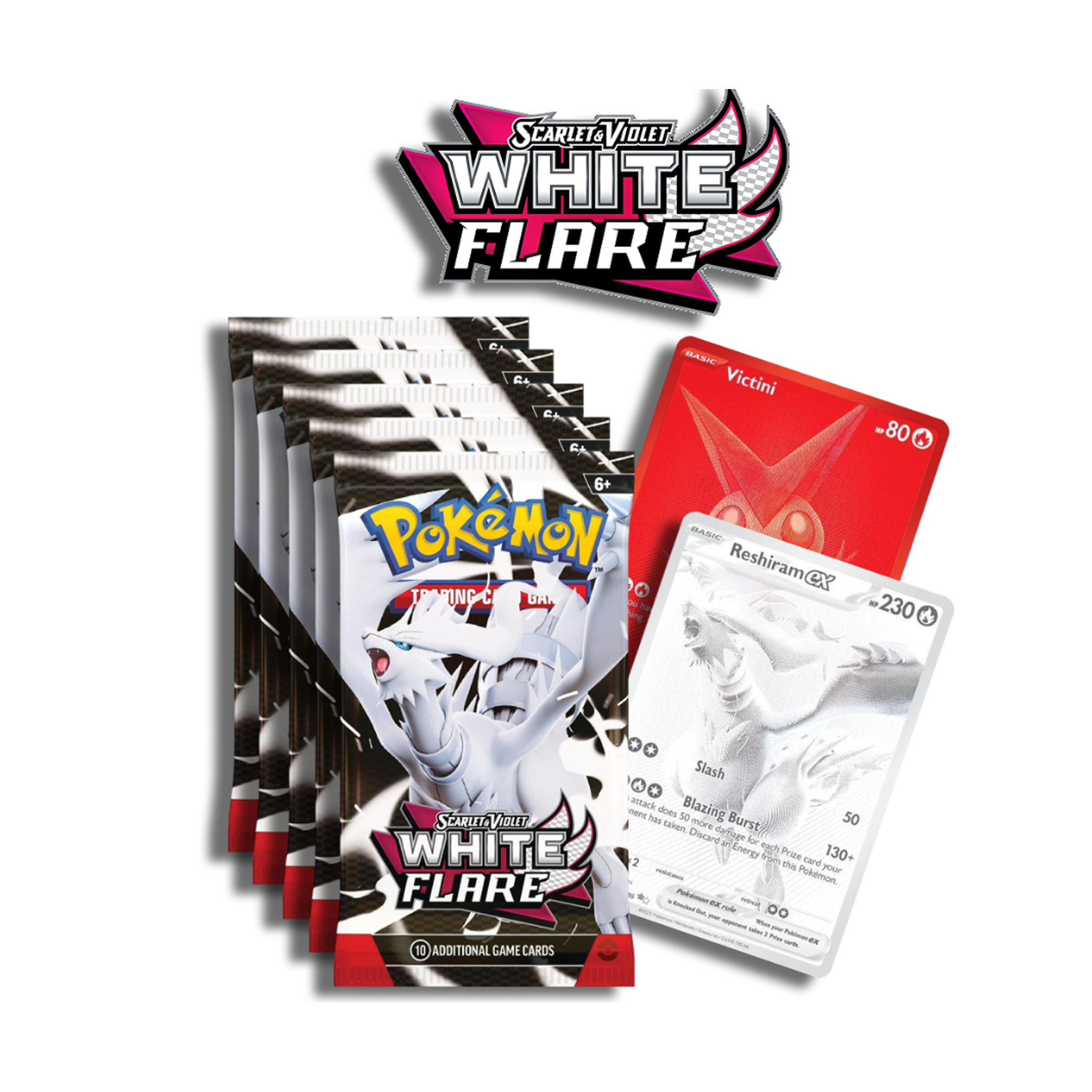 White Flare Booster Pack